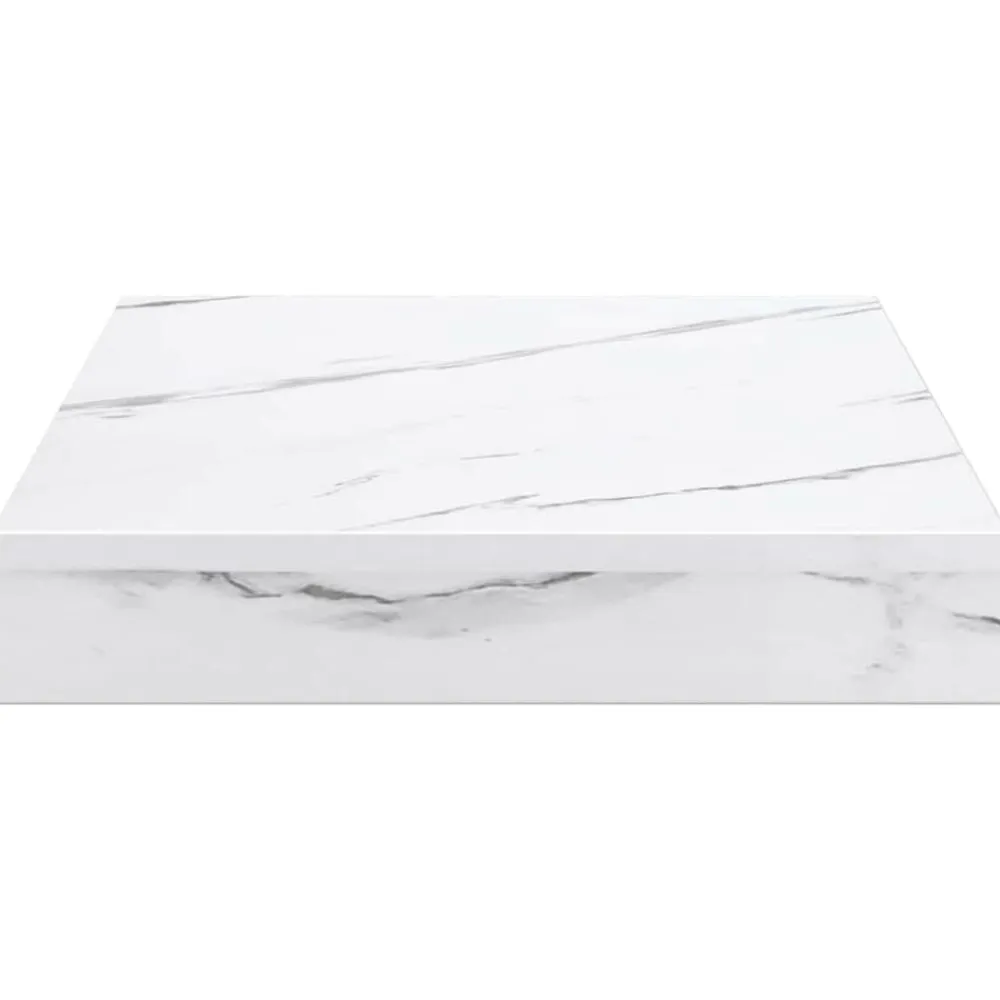 vidaXL Estante de pared Mármol 23 x 23,5 x 4 cm Madera de ingeniería Mármol Online