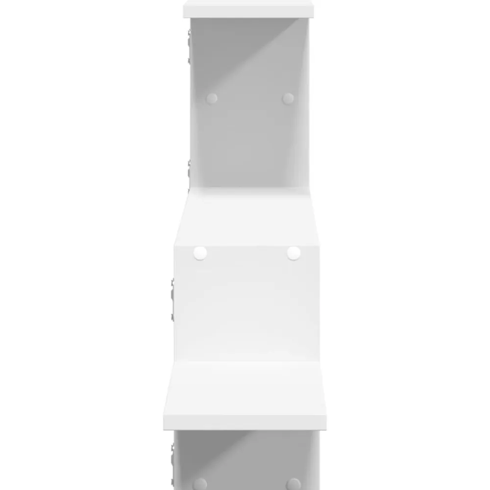 vidaXL Estante de pared madera de ingeniería 104x15x49 cm Blanco Best