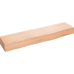 vidaXL Estanterías-Estante de pared madera de roble tratada marrón claro 40x10x4cm