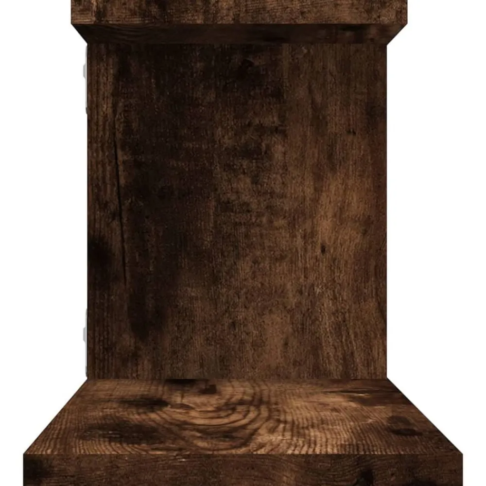 vidaXL Estanterías-Estante de pared para TV madera 125x18x23 cm