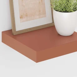vidaXL Estanterías-Estante de pared 23 x 23,5 x 4 cm Madera de ingeniería