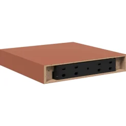 vidaXL Estanterías-Estante de pared 23 x 23,5 x 4 cm Madera de ingeniería
