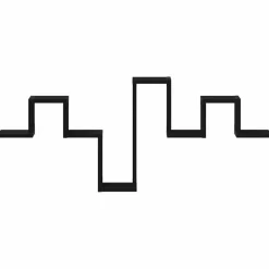 vidaXL Estante de pared 104.5 x 43 x 10 cm Roble negro Clearance