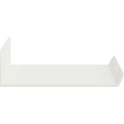 vidaXL Estante flotante 3 pcs 40 x 9 x 2,5 cm Acero White Sale