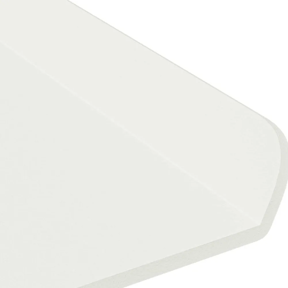 vidaXL Estante flotante 3 pcs 40 x 9 x 2,5 cm Acero White Sale