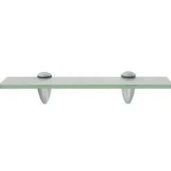 vidaXL Estante flotante de cristal 30x20 cm 8 mm Blanco