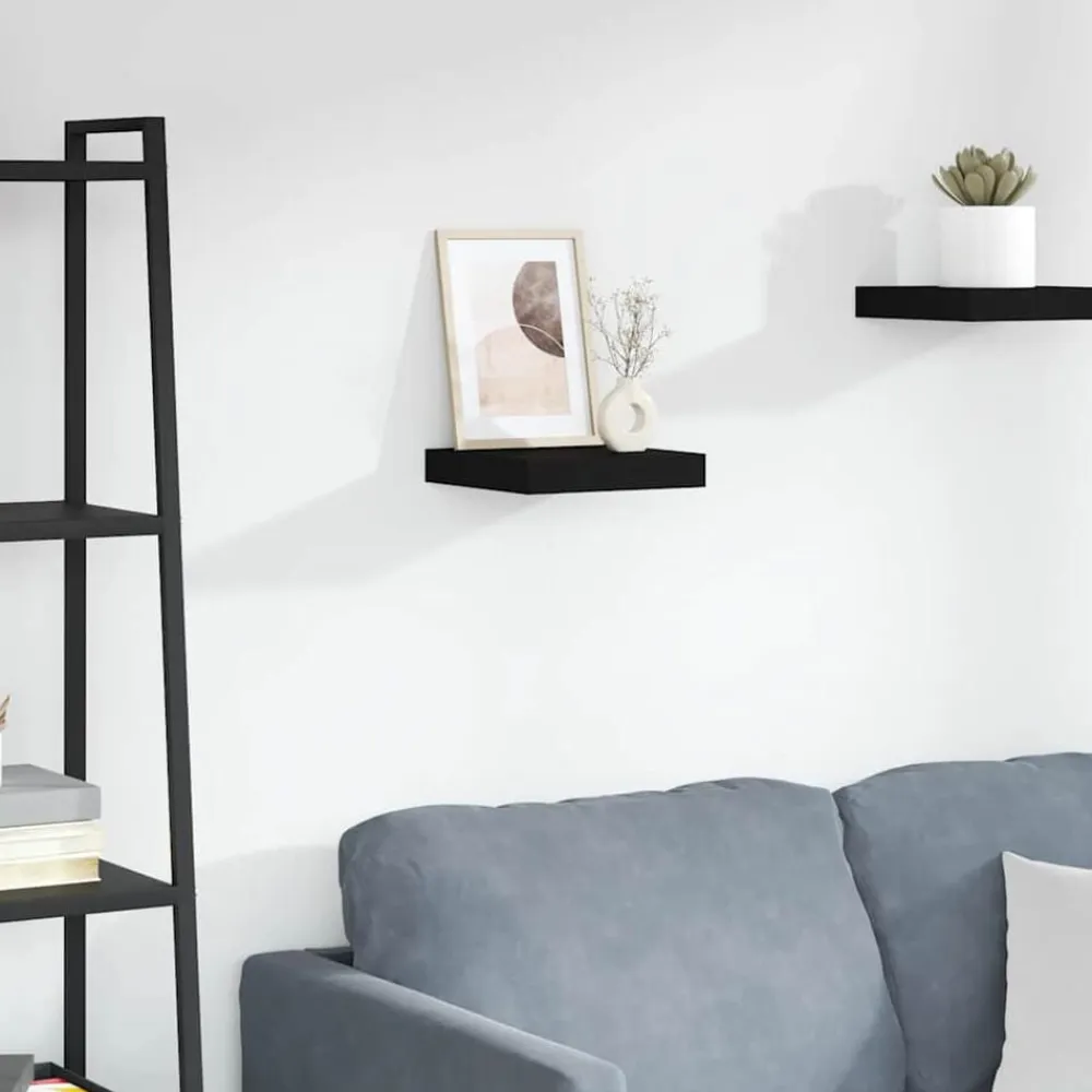 vidaXL Estanterías-Estante flotante de pared MDF 23x23,5x3,8 cm