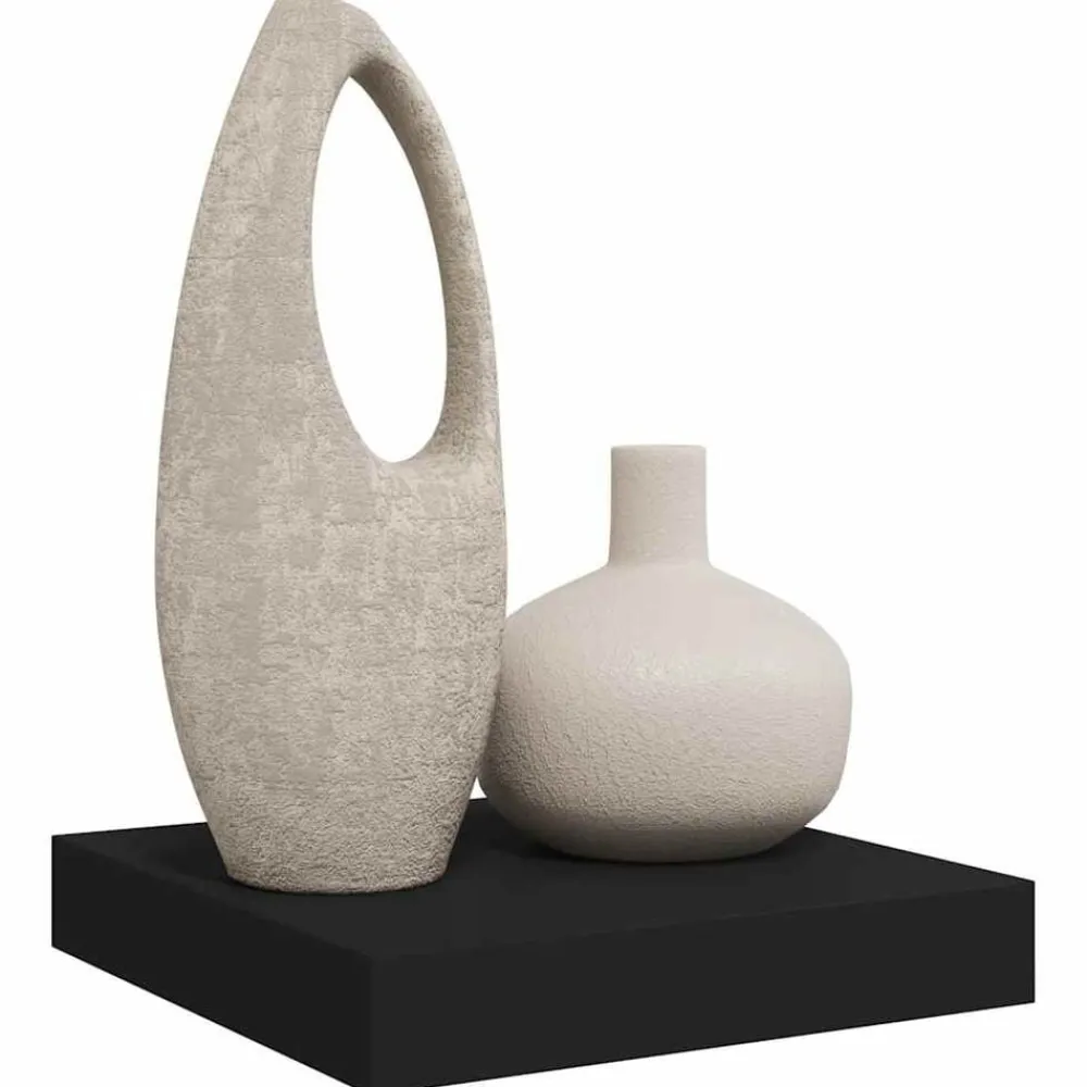 vidaXL Estanterías-Estante flotante de pared MDF 23x23,5x3,8 cm