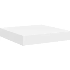 vidaXL Estante flotante de pared MDF 23x23,5x3,8 cm Blanco Discount
