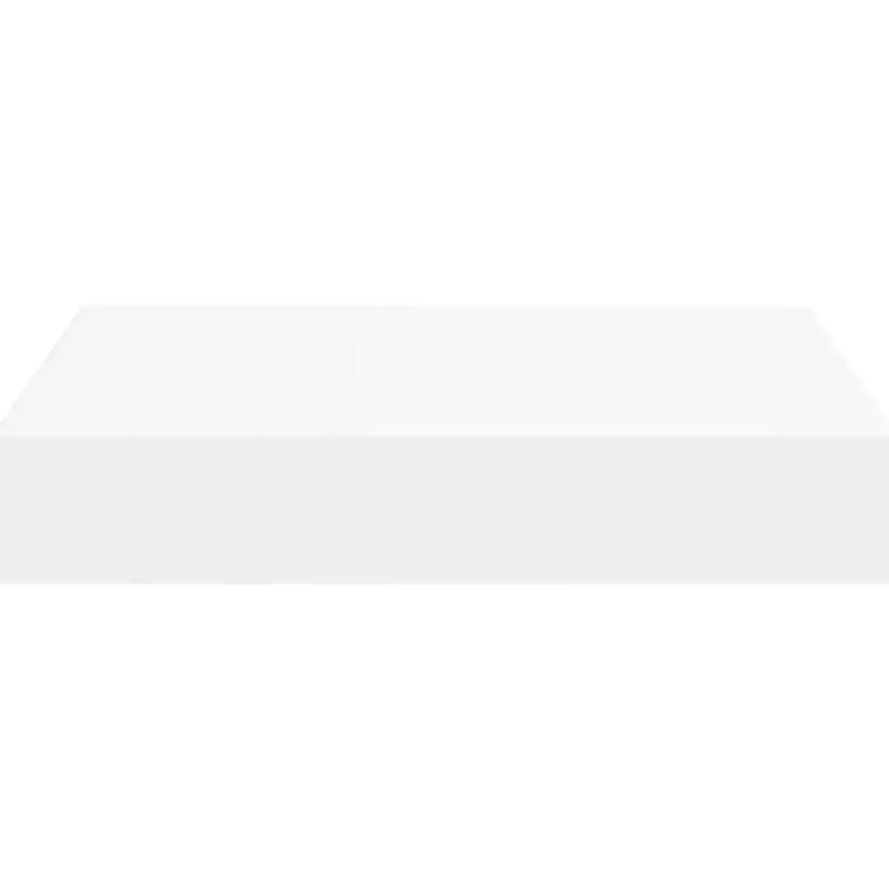vidaXL Estante flotante de pared MDF 23x23,5x3,8 cm Blanco Discount