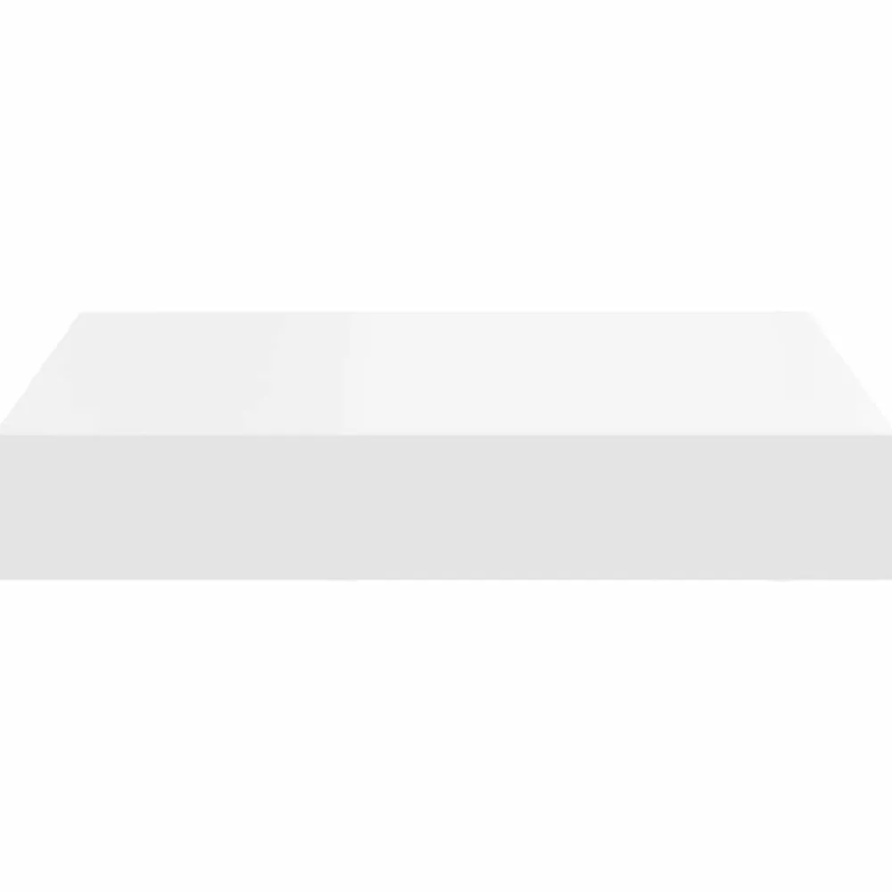 vidaXL Estante flotante de pared MDF 23x23,5x3,8 cm Blanco Discount