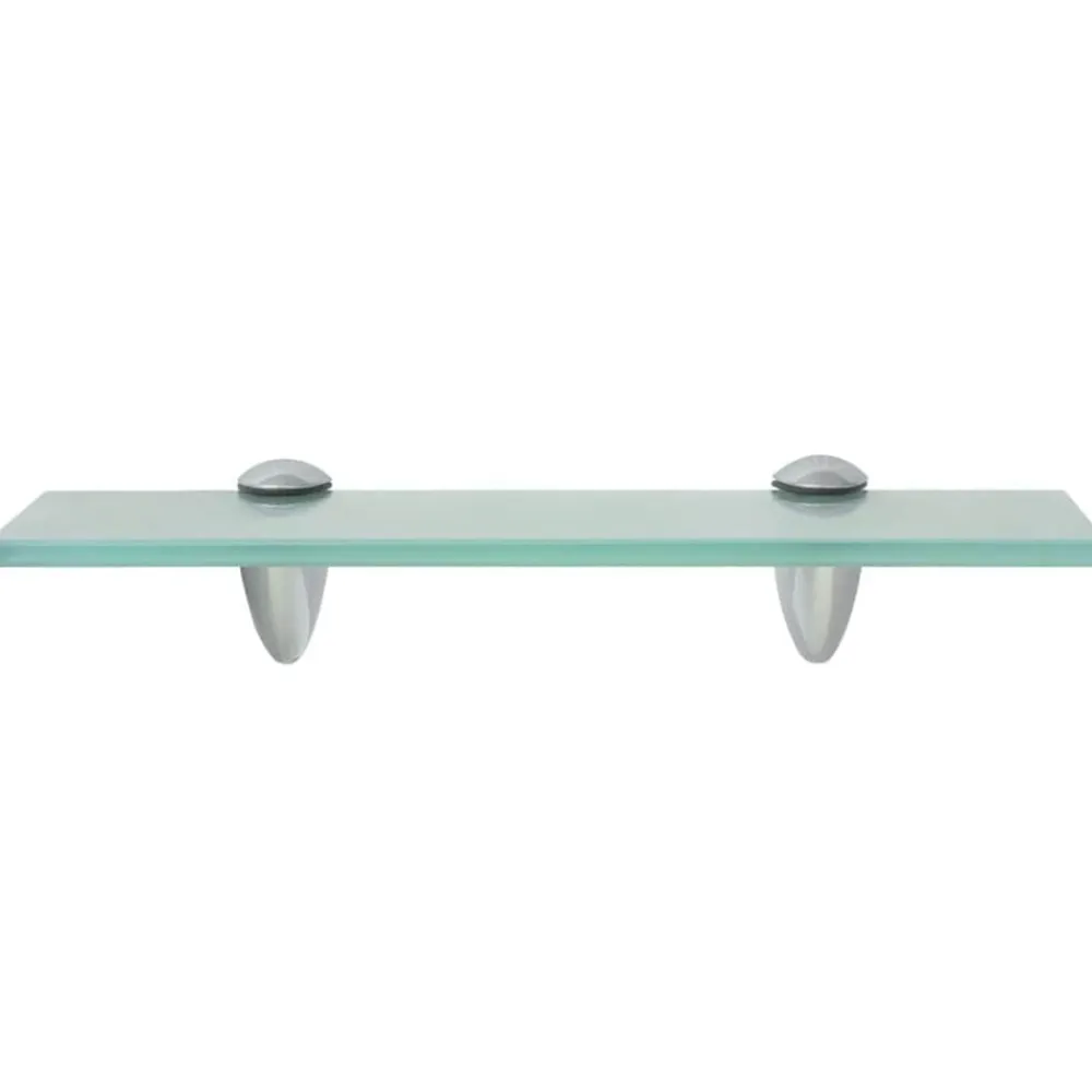 vidaXL Estanterías-Estante flotante de cristal 30x20 cm 8 mm