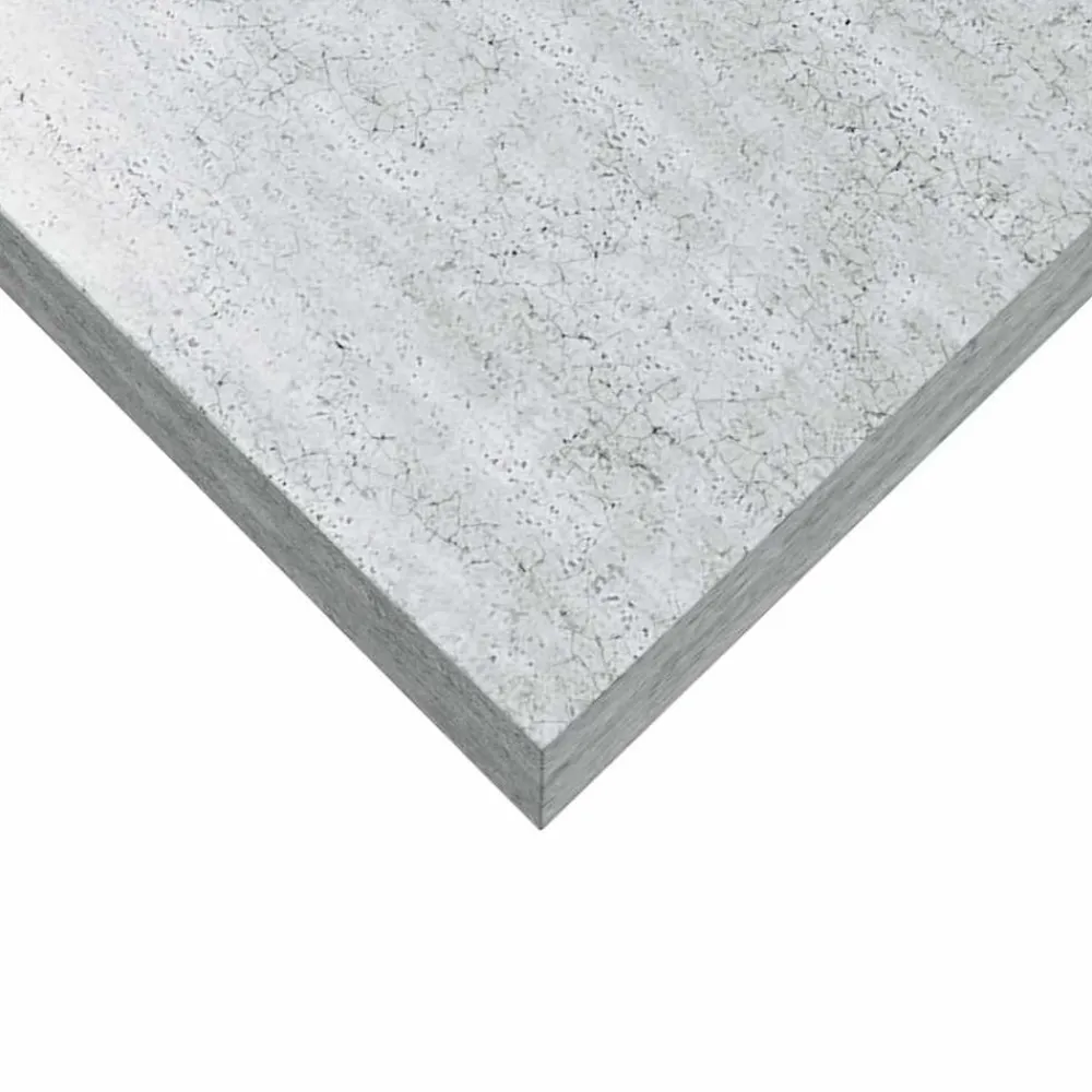 vidaXL Estanterías-Estante flotante de pared gris hormigón MDF 23x23,5x3,8 cm