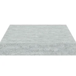 vidaXL Estanterías-Estante flotante de pared gris hormigón MDF 23x23,5x3,8 cm