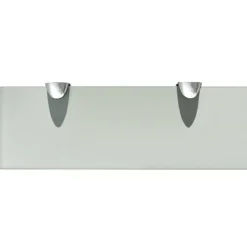 vidaXL Estante flotante de cristal 30x10 cm 8 mm Blanco Online