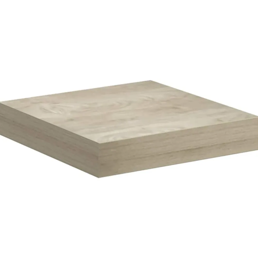 vidaXL Estanterías-Estante flotante de pared MDF color 23x23,5x3,8 cm