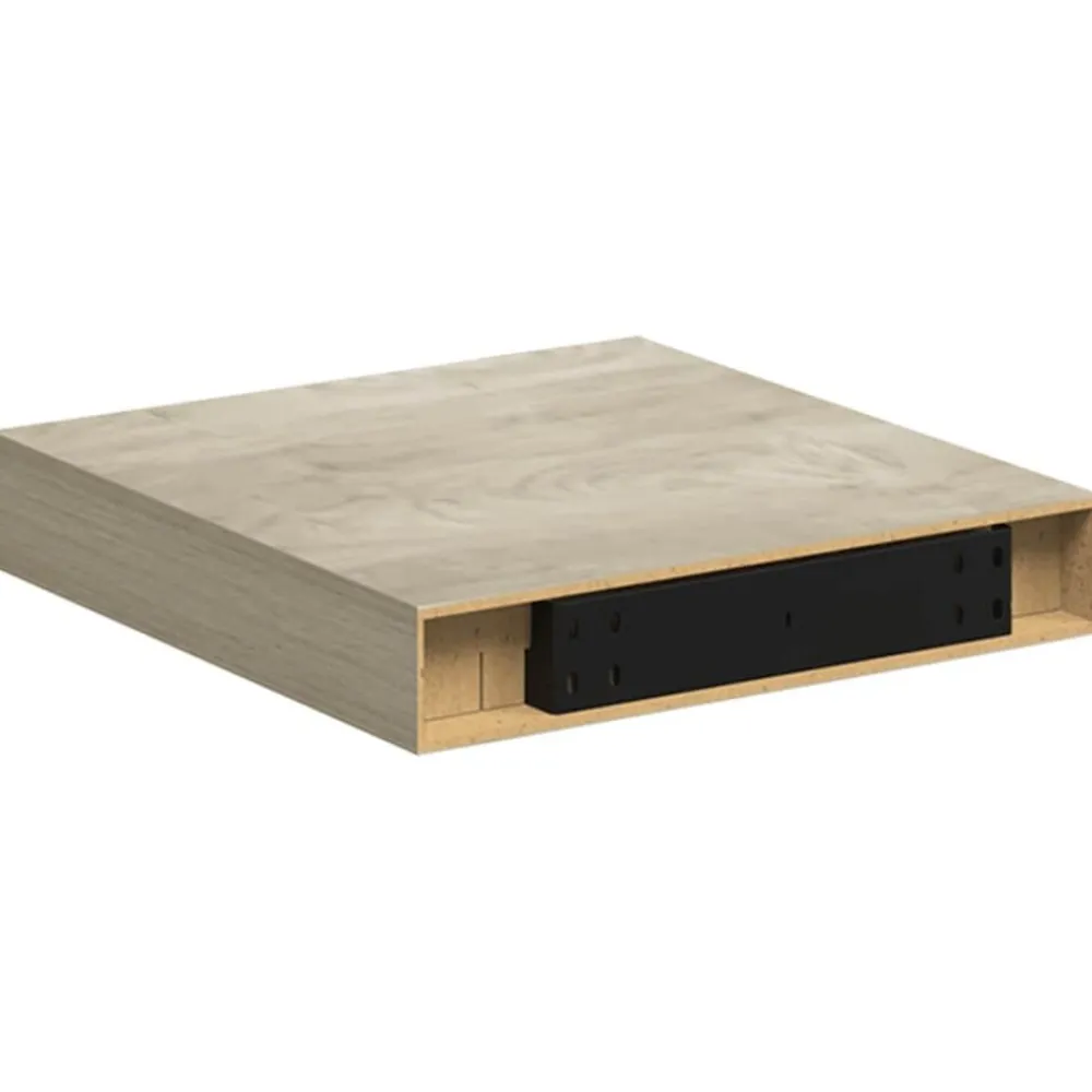 vidaXL Estanterías-Estante flotante de pared MDF color 23x23,5x3,8 cm
