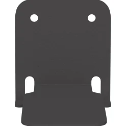 vidaXL Estante Flotante Invisible 4 pcs 6 x 11 x 6,5 cm Negro