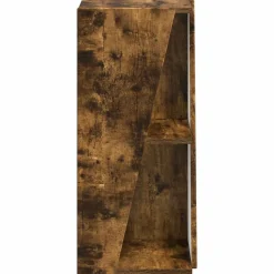 vidaXL Estante lateral 33 x 32 x 70,5 cm Roble ahumado Best