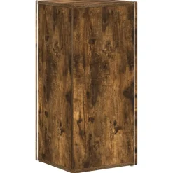 vidaXL Estante lateral 33 x 32 x 70,5 cm Roble ahumado Best