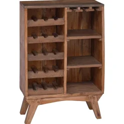vidaXL Estante Marrón 60 x 30 x 90 cm Madera sólida recuperada