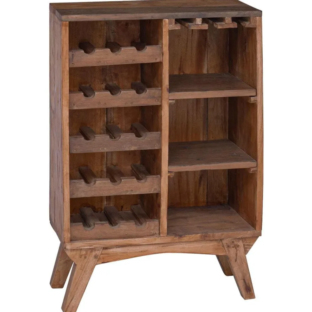 vidaXL Estante Marrón 60 x 30 x 90 cm Madera sólida recuperada