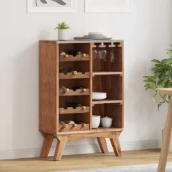 vidaXL Estante Marrón 60 x 30 x 90 cm Madera sólida recuperada
