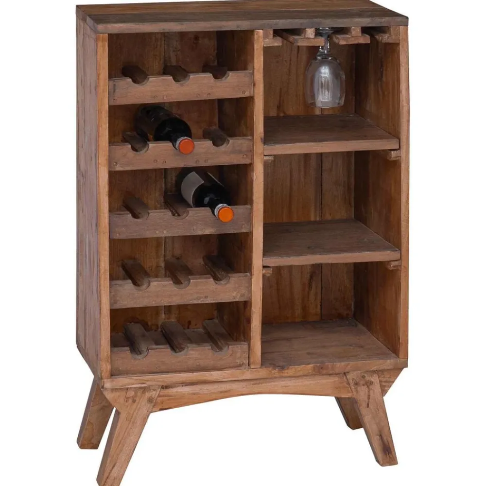 vidaXL Estante Marrón 60 x 30 x 90 cm Madera sólida recuperada