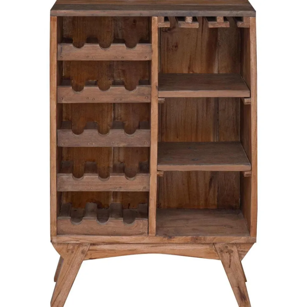 vidaXL Estante Marrón 60 x 30 x 90 cm Madera sólida recuperada