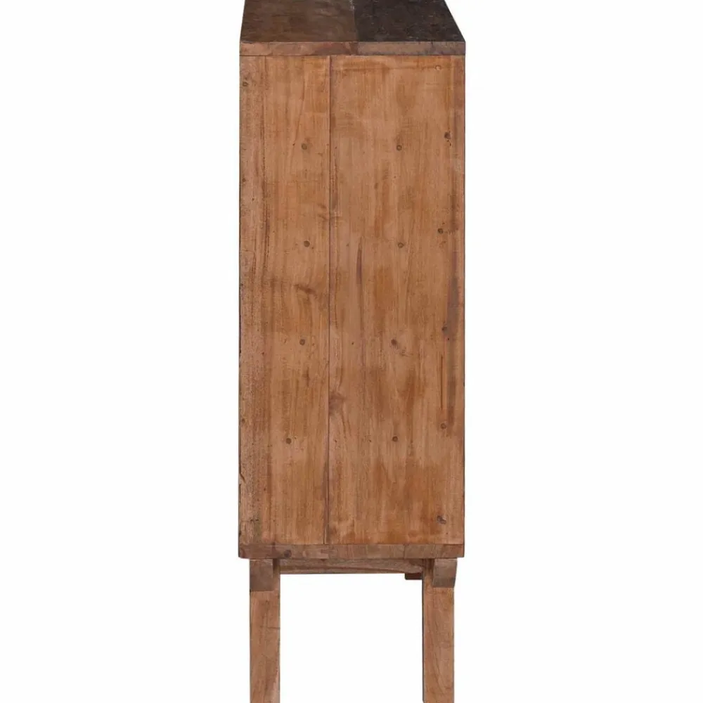 vidaXL Estante Marrón 60 x 30 x 90 cm Madera sólida recuperada