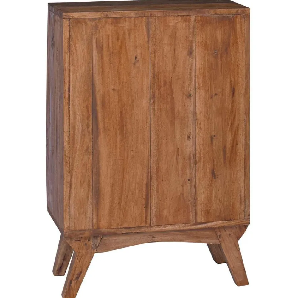 vidaXL Estante Marrón 60 x 30 x 90 cm Madera sólida recuperada