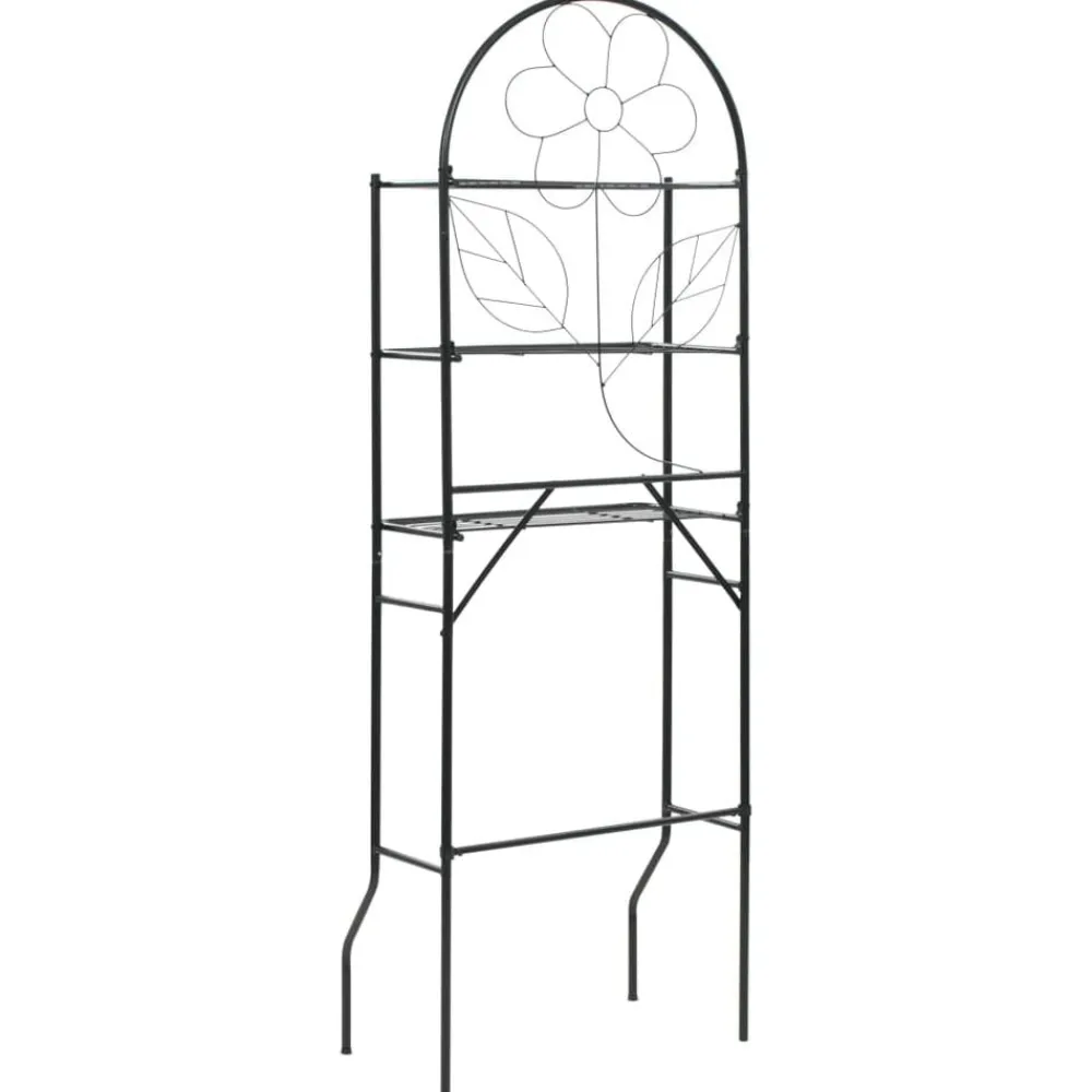 vidaXL Accesorios Para El Baño-Estante para inodoro 60x33x174 cm