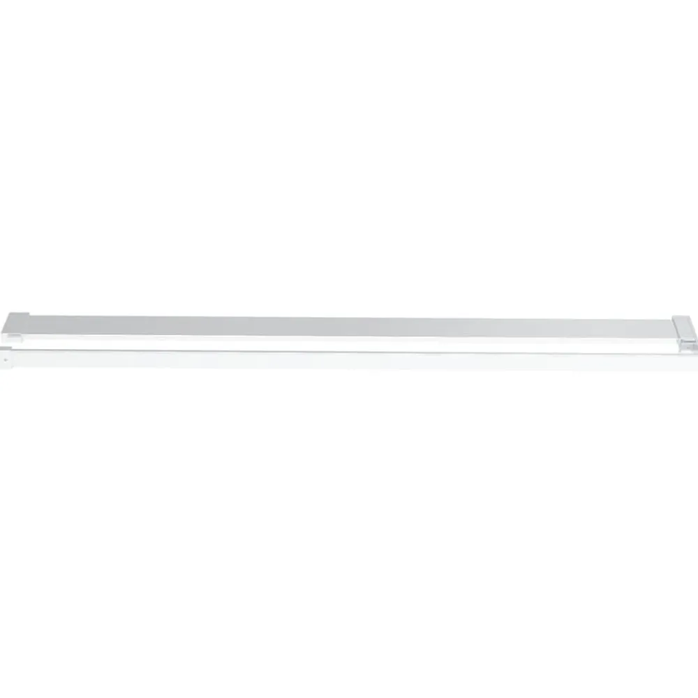 vidaXL Estante para pared de ducha aluminio cromado 80 cm Plateado Hot