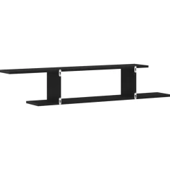 vidaXL Estanterías-Estante para TV de pared 125 x 18 x 23 cm
