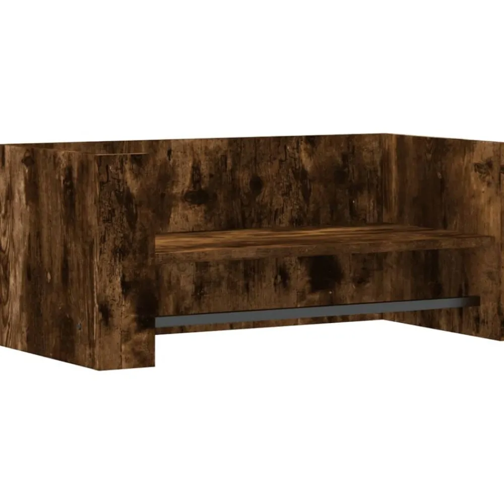 vidaXL Estanterías-Estante pared madera ingeniería 70,5x35x30,5 cm