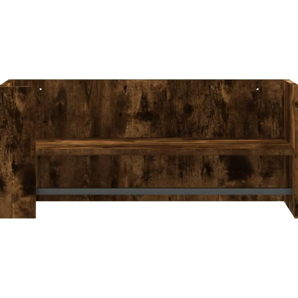 vidaXL Estanterías-Estante pared madera ingeniería 70,5x35x30,5 cm