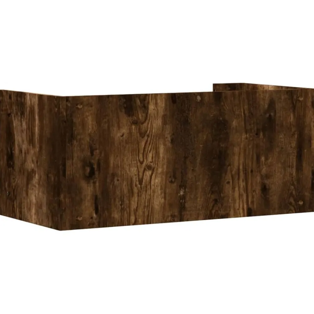 vidaXL Estanterías-Estante pared madera ingeniería 70,5x35x30,5 cm