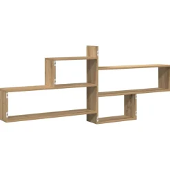 vidaXL Estante pared madera ingeniería artisian 167,5x18x68 cm Roble Sale