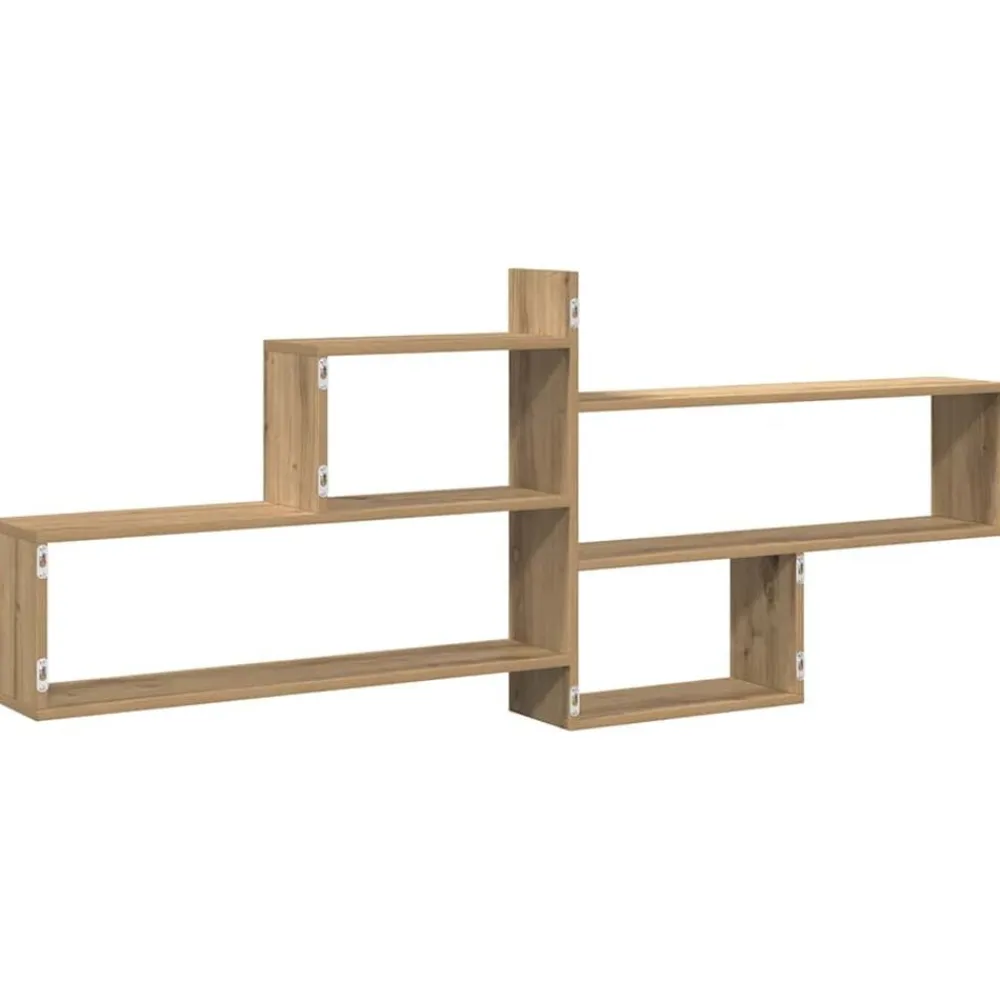 vidaXL Estante pared madera ingeniería artisian 167,5x18x68 cm Roble Sale