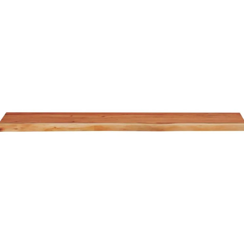 vidaXL Accesorios Para Mesas-Estante pared rectangular madera acacia borde vivo 40x20x2,5 cm