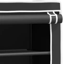 vidaXL Accesorios Para El Baño-Estantería 2 niveles lavadora hierro 71x29,5x170,5cm