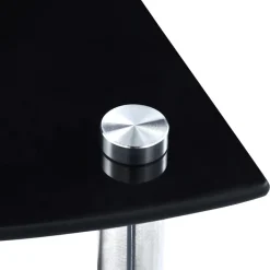 vidaXL Estanterías-Estantería 5 niveles cristal templado 30x30x130 cm