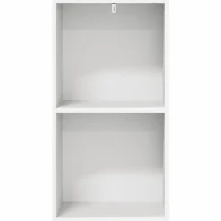 vidaXL Estanterías-Estantería 2 niveles madera contrachapada 40x30x76,5 cm