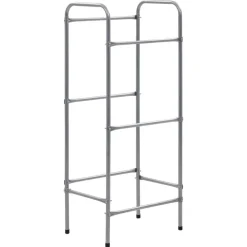 vidaXL Estantería almacenaje para 3 cajas acero plateado 50x33x116 cm Clearance