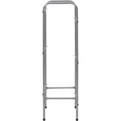 vidaXL Estantería almacenaje para 3 cajas acero plateado 50x33x116 cm Clearance