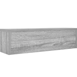 vidaXL Estantería cocina apilable madera ingeniería Gris sonoma