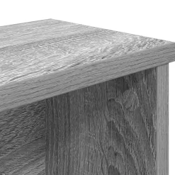vidaXL Estantería cocina apilable madera ingeniería Gris sonoma