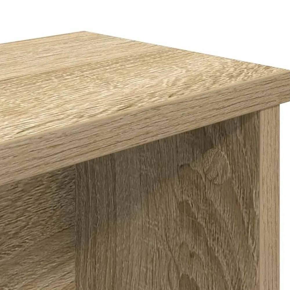 vidaXL Estantería cocina apilable madera ingeniería Roble Sonoma Clearance