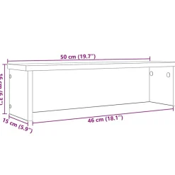 vidaXL Estantería cocina apilable madera ingeniería Roble Sonoma Clearance