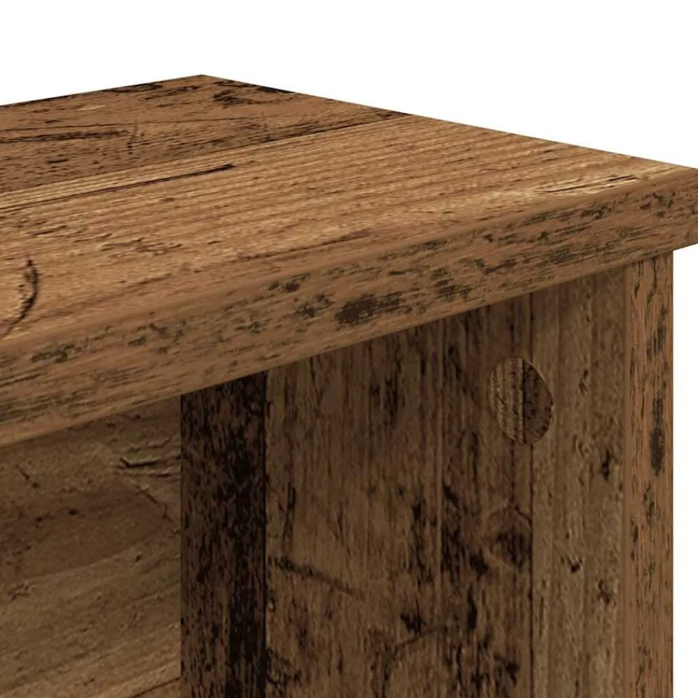 vidaXL Cocina Y Comedor-Estantería cocina apilable madera ingeniería madera vieja